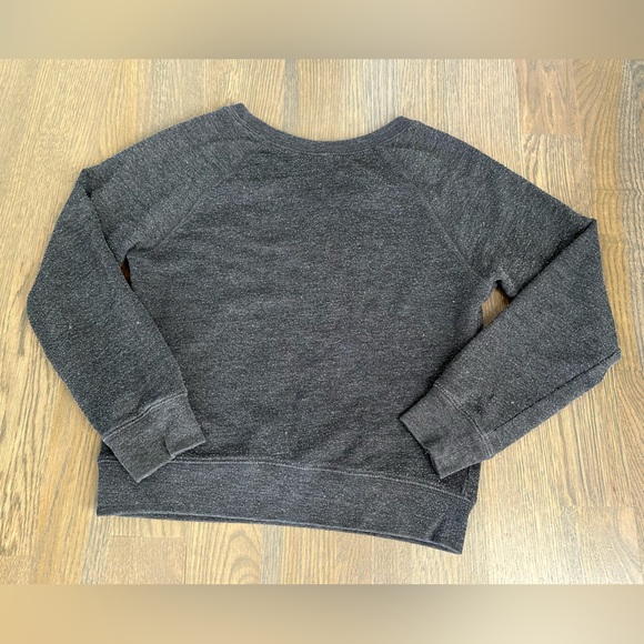 H&M Pullover Sweater Sweatshirt Heathered Grey XS - Picture 5 of 8